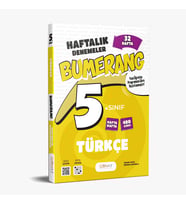 GÜNAY 5.SINIF BUMERANG TÜRKÇE 32 HAFTALIK DENEMELER