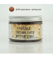 Cadence Distress Paste Eskitme Kremi 150 ml. 1306 ANTİK KOYU KIZIL 