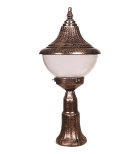AVONNI BSU-68207-BKR-M2 Kahverengi Boyalı Dış Mekan Aydınlatma E27 ABS Polikarbon Cam 27cm