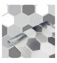 D-c-fix 334-0039 Geometrik Desenli Statik Cam Folyo (45cm x 1mt)