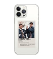 Iphone 15 PRO Uyumlu Brooklyn 99 Tasarımlı Şeffaf Telefon Kılıfı