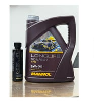 2025 5W30 Longlife 504/507 5LT Motor Yağı ve Etkili Dizel Katkı Enjektör Temizleyici