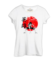One Piece - Hero Beyaz Kadın Tshirt