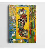 Vincent Van Gogh La Courtisane Kanvas Tablo