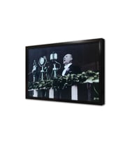 Atatürkün Nutuk Çerçeveli Mdf Tablo