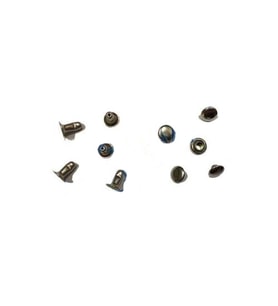 Rivet Perçin - 6mm, Nikel, 1000 Adet