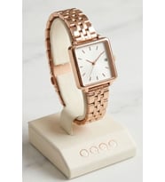 Fully Rose Gold Kare Kadın Kol Saati