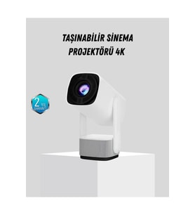 Yüksek Çözünürlüklü 720p Ev Tipi Projektör, Net Görüntü Kalitesi