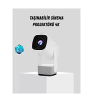 Yüksek Çözünürlüklü 720p Ev Tipi Projektör, Net Görüntü Kalitesi