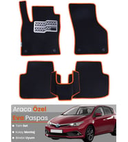 TOYOTA AURİS (2015-2020) Uyumlu EVA Paspas Tam Set–Oto Paspas,Araca Özel,Kolay Montaj