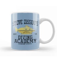 Life Aquatic Steve Zissous Submarine Driving Academy Kupa Bardak Porselen