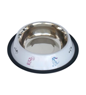 TOMMY KÖPEK ÇELİK MAMA KABI BEYAZ- 32 OZ 0,95 lt
