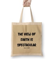 Nature Quotes Lover Gift Conservation Sayings words Loren Eiseley Bez Çanta Uzun Saplı