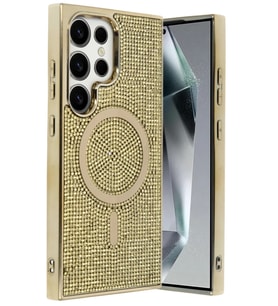 Joko Samsung Galaxy S23 Ultra Helen Magsafe Kapak - Gold
