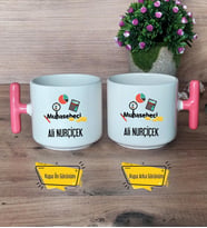 Muhasebeci Kupa Bardak T Pembe Kulplu Muhasebeciye Hediye