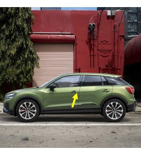 Audi Q2 2021-2024 Sol Ön Sürücü Kapı Kolu Kapağı 8V1837879A
