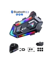 Kask Kulaklık Bluetooth Kulaklık Y-20P Bluetooth Motosiklet Kulaklık 5.3 Motosiklet Kulaklık