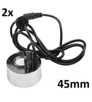 Yate10 2Adet 45mm Büyük Metal Soğuk Buhar Üreteci, Kuluçka Nem Nozulu 24v