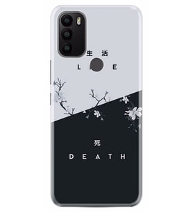 General Mobile GM 21 Pro Kılıf Desenli Silikon Life and Death 1339