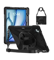 Lexroo iPad Air 13 2025 M3 Defender Tablet Silikon - Siyah