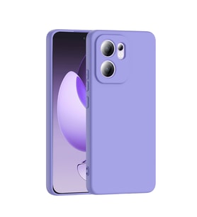 Oppo Reno 13F 5G Kılıf İçi Kadife Lansman Kapak (Lila)