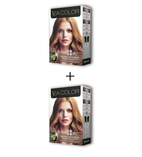 2X2 Tüp Krem Saç Boyası Seti Karamel No:8.73