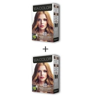 2X2 Tüp Krem Saç Boyası Seti Karamel No:8.73