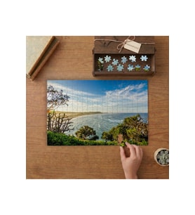 Deniz Kıyı - Manzara Tasarımı 240 parça Ahşap Puzzle Ahşap Kutuda MP03986