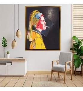 Altın  Çerçeveli tablo n590