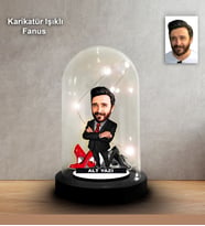 KİŞİYE ÖZEL AYAKKABICI TASARIMLI TASARIMLI IŞIKLI KARİKATÜR FANUS BİBLO FN128