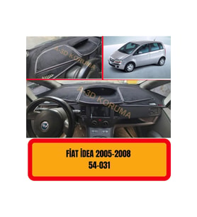 Fiat Idea Ön Gögüs / Panel / Torpido Korumasi / Kilifi / Halisi / Koruyucu / A3d / 3d
