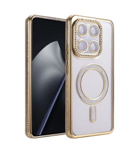 Northcity Xiaomi Mi 17T Joke Simli Magneticsafe Kılıf - Gold