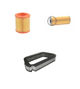Filtre Bakım Seti Audi A8 4.0 TDI 2003-2007 Hava + Yağ F. + Polen Filtre Mann