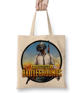 Players Unknown Battlegrounds Pubg Bez Çanta Uzun Saplı