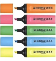 EDDİNG 344 High-lighter Keçeli Uç Fosforlu Kalem Seti 5 Lİ