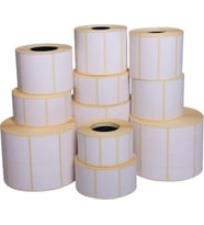 Kirtasiyejet Etiket Termal Etiket 30 x 40 mm 10,000 Adet Termal Barkod Etiketi 1.000 Sarımlı 10 Rulo