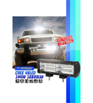 NKT GROUP 144W Offroad Yayıcı Delici Metal Off Road Led Bar 24 cm