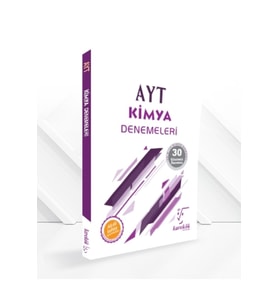 Karekök Yayınları Yeni Müf. Karekök Yayınları AYT Kimya Denemeleri (30Çözümlü Deneme) (Çok Renkli)