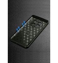 Pilelistore   Realme 12 Pro Plus Kılıf Auto Focus Karbon Kapak - Gri