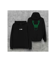 Floki Kapüşonlu Sweatshirt (Siyah)
