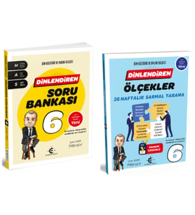 ARI YAYINCILIK 6. Sınıf Dinlendiren Soru Bankası ve Ölçekler 36 Haftalık Sarmal Tarama
