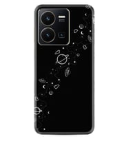 Vivo Y22 Kılıf Silikon Desen Özel Seri Planet 1620