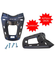 Honda Pcx Port Bağaj (Çanta Braketi) Aliminyum Siyah