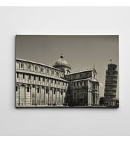 Pisa Kulesi Kanvas Tablo