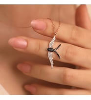 925 Ayar Gümüş Kuş Kolye