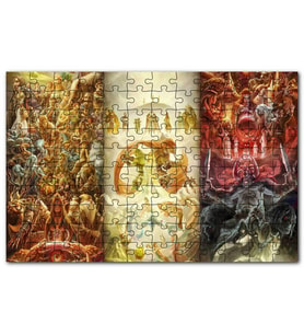 Cakapuzzle Zeldanın 25 Yıl Yönümü Görseli Puzzle Yapboz MDF (Ahşap) (120 Parça)