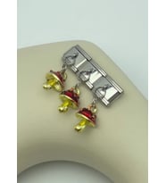 Çelik Silver Mantar Sallantılı Charm - 25crm27