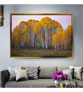 Altın Çerçeveli dekoratif tablo a289 (Gold)