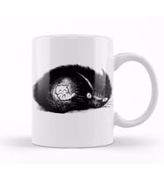 Cats Vigilante Kedi Kupa Bardak Porselen