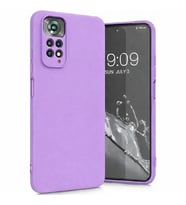 Coverzone Xiaomi Redmi Note 11 Pro ?le Uyumlu K?l?f Z-Mara Lansman Vieri Tam Koruma Arka Kapak Kamera Koruma �?k?nt?l? P�r�zs�z Y�zey Lila